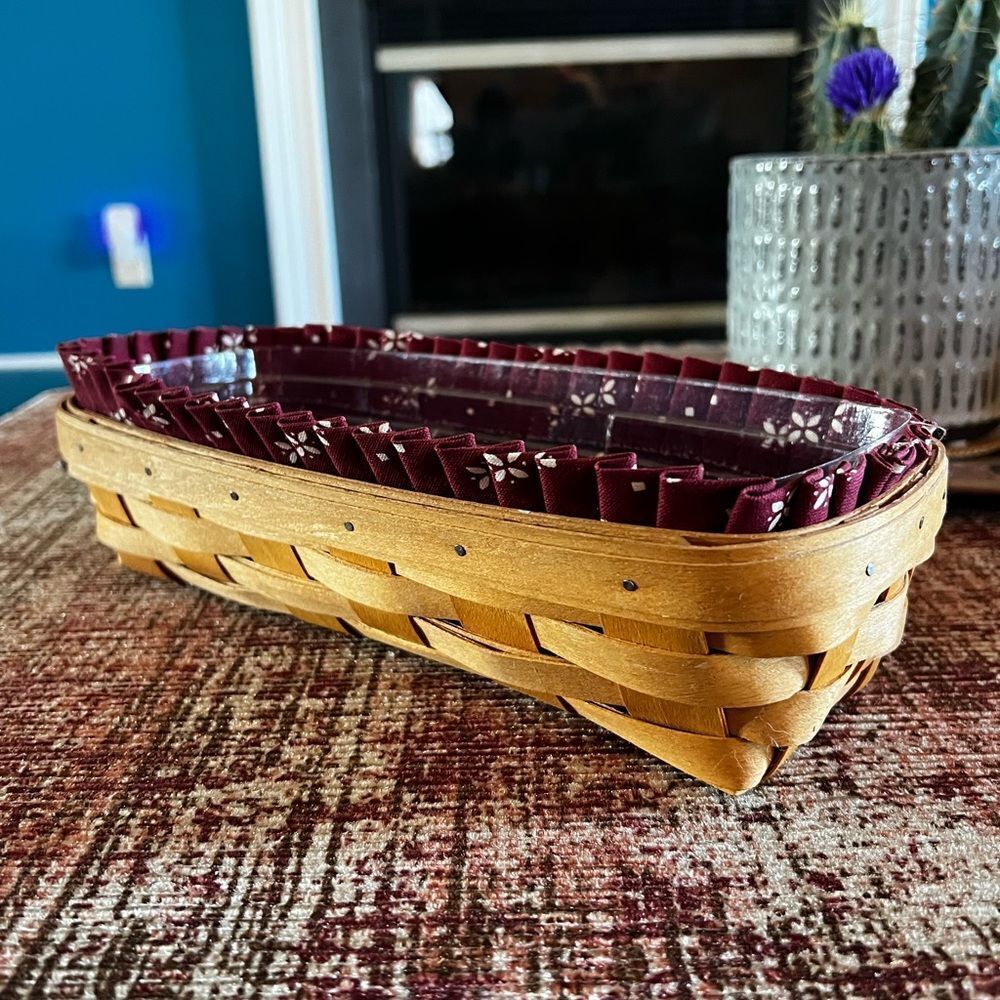 Longaberger 2000 Cracker Basket - Picture 2 of 12